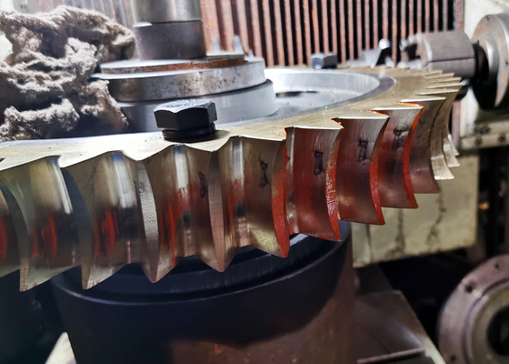ماژول آلومینیومی برنز ZCuAl10Fe3 چرخ دنده 10 برای گیربکس کرم