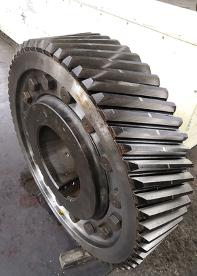 چرخ دنده های استوانه ای زمینی تک چرخ دنده مارپیچی AISI 8620