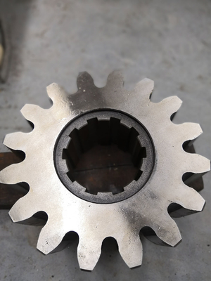 14 ماژول 17T Planetary Drive Metal Spur Gear Rectangular Spline
