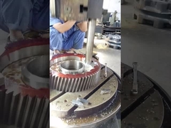 گیربکس چرخ دنده تک چرخ دنده پر سرعت 17CrNiMo6 Steel Pinion Ra0.8